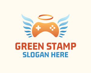 Holy Angel Gamepad logo design