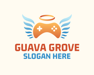 Holy Angel Gamepad logo design