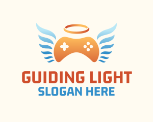 Holy Angel Gamepad logo design