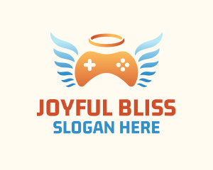 Holy Angel Gamepad logo design