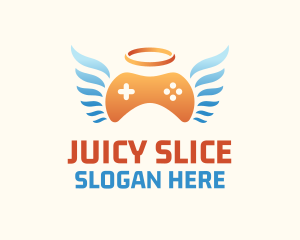 Holy Angel Gamepad logo design