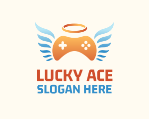 Holy Angel Gamepad logo design