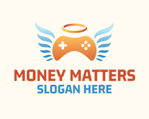 Holy Angel Gamepad logo design