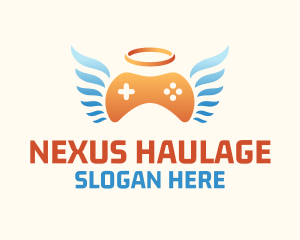 Holy Angel Gamepad logo design