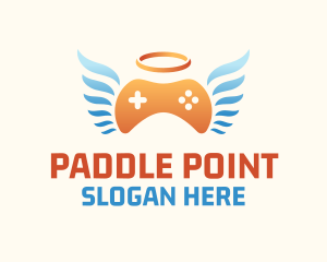 Holy Angel Gamepad logo design