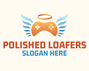 Holy Angel Gamepad logo design