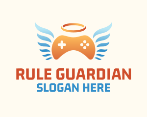 Holy Angel Gamepad logo design