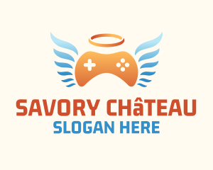 Holy Angel Gamepad logo design