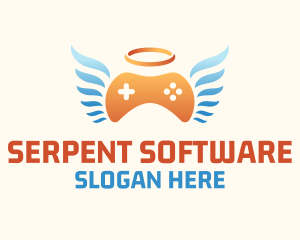 Holy Angel Gamepad logo design