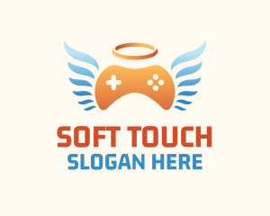 Holy Angel Gamepad logo design