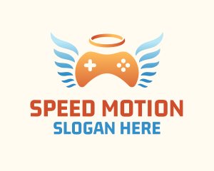 Holy Angel Gamepad logo design