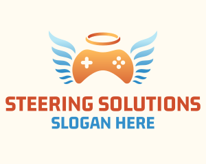 Holy Angel Gamepad logo design