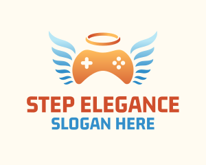 Holy Angel Gamepad logo design