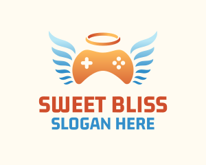 Holy Angel Gamepad logo design