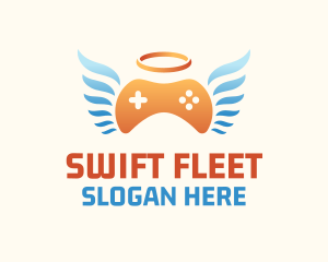 Holy Angel Gamepad logo design