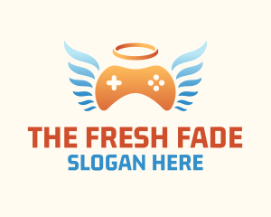 Holy Angel Gamepad logo design