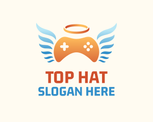 Holy Angel Gamepad logo design