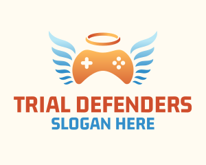 Holy Angel Gamepad logo design