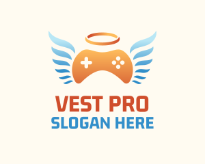 Holy Angel Gamepad logo design