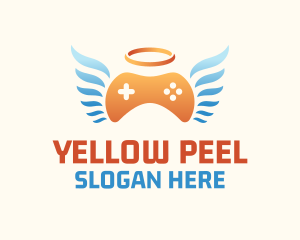 Holy Angel Gamepad logo design