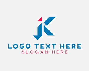 Geometric Technology Letter K logo