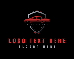 Pickup - Pickup Vehicle Garage logo design
