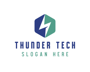 Thunderbolt Electronics Company logo design