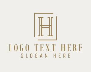 Luxury Elegant Letter H logo