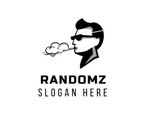 Sunglasses Smoking Guy logo