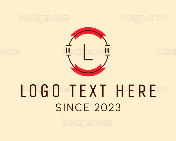 Retro Business Banner Logo