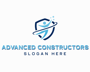 Shield Business Career logo design