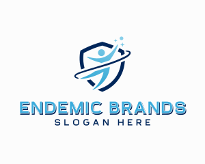 Shield Business Career logo design