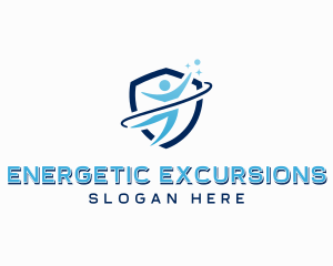 Shield Business Career logo design