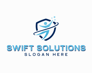 Shield Business Career logo design