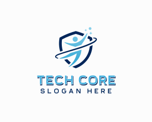 Shield Business Career logo design