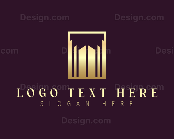 Luxury Building Property Logo