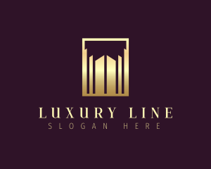 Luxury Building Property logo design