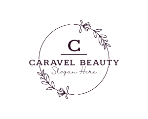 Floral Beauty Cosmetics logo design