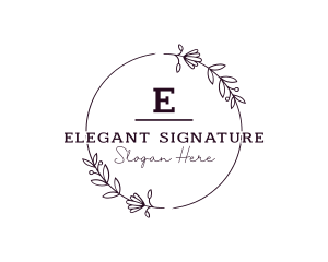 Floral Beauty Cosmetics logo design