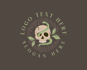 Mystical Skull Snake logo