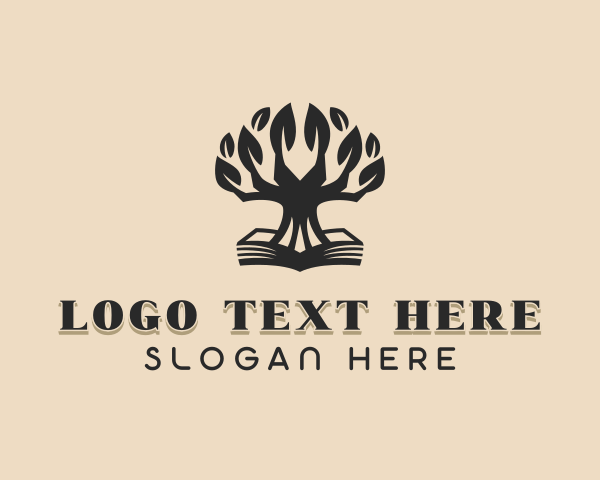 Literature logo example 4