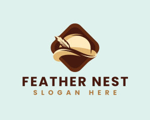 Bowler Feather Hat logo