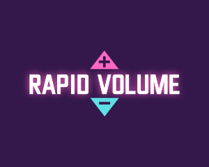 Futuristic Gaming Volume logo design