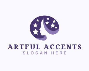 Magical Hair Salon Hairdresser  logo design