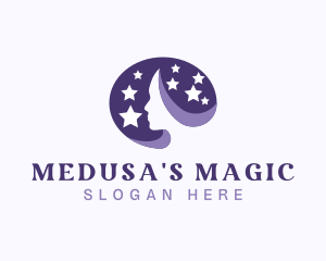 Magical Hair Salon Hairdresser  logo design