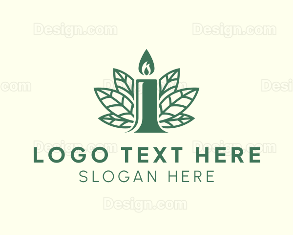 Candle Leaf Wellness Logo