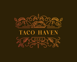 Taco Gastropub Restaurant logo design