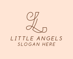 Feminine Boutique Letter L logo design