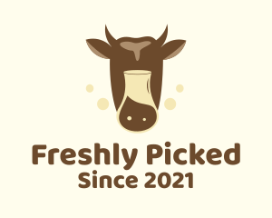 Dairy Cow Milk logo design