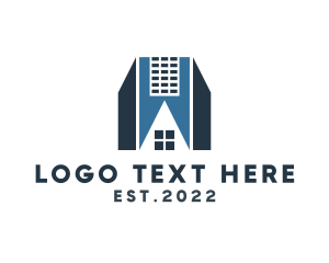 Architecture - Real Estate Home Property logo design
